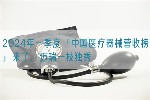 2024年一季度「中國醫(yī)療器械營收榜」來了，邁瑞一枝獨(dú)秀