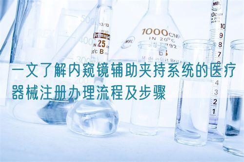 一文了解內(nèi)窺鏡輔助夾持系統(tǒng)的醫(yī)療器械注冊(cè)辦理流程及步驟(圖1)