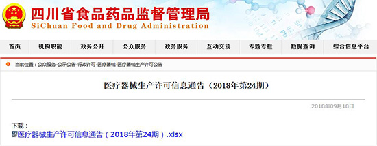 醫(yī)療器械生產(chǎn)經(jīng)營許可或備案信息公開內(nèi)容有哪些？(圖1)