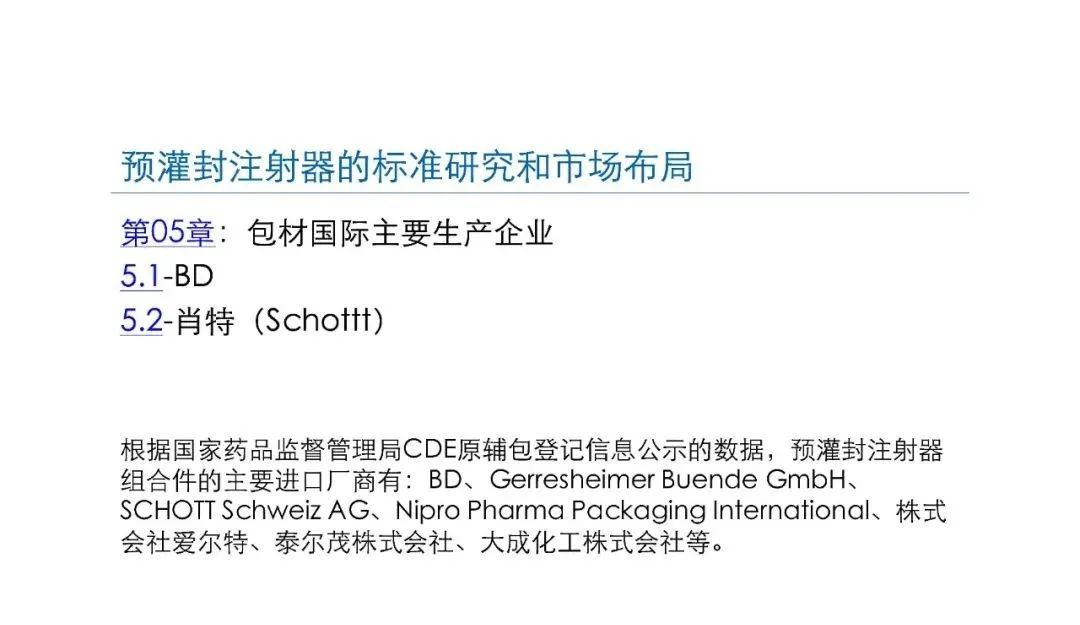 預灌封注射器的標準研究及市場布局(圖46)